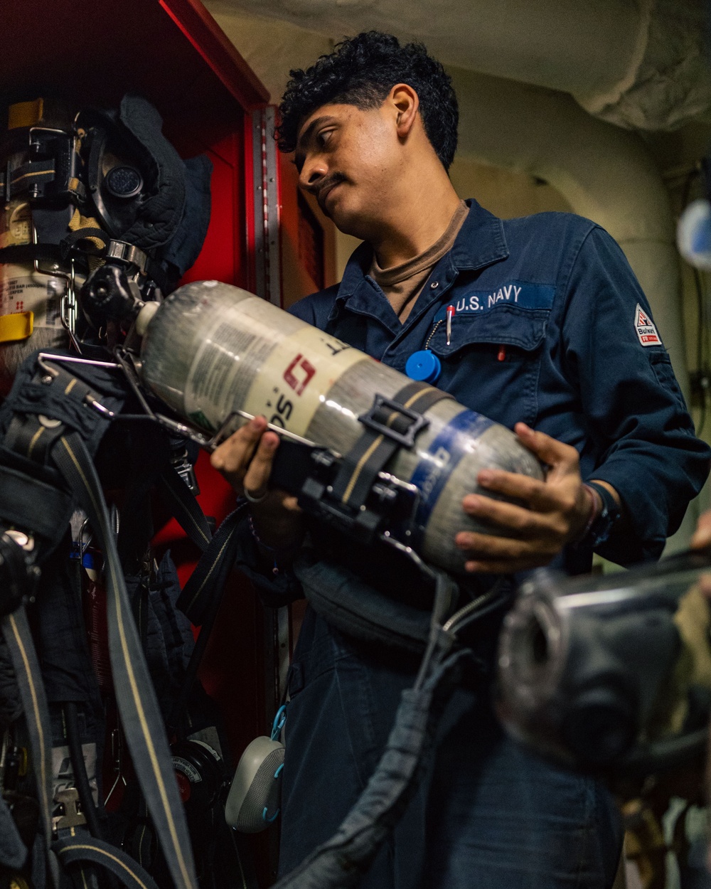 USS Gerald R. Ford Daily Maintenance Operations