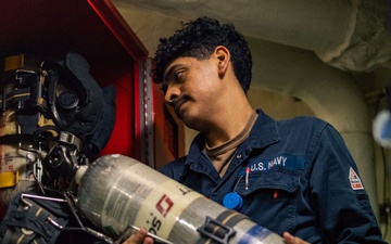 USS Gerald R. Ford Daily Maintenance Operations