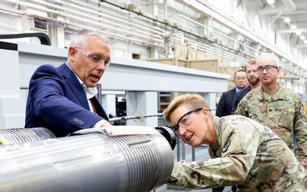 Behn Visits Watervliet Arsenal, highlights Army transformation, modernization