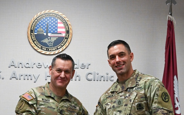 SMA Weimer Visits Rader Clinic