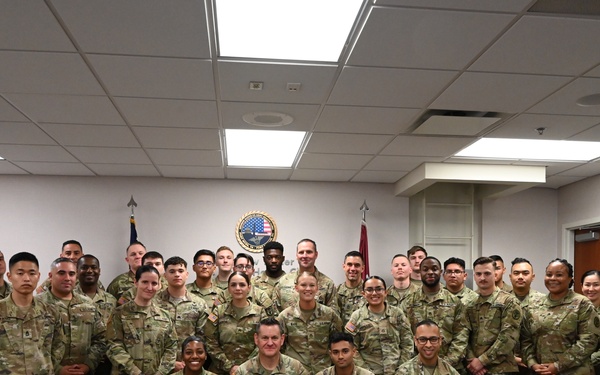 SMA Weimer Visits Rader Clinic