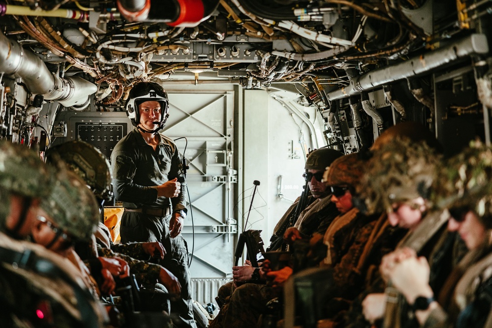Exercise Alon 25: MRF-D 25.3 Marines, Sailors, Philippine Marine Corps participates in combined joint forcible entry operations