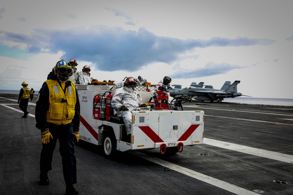 USS Gerald R. Ford (CVN 78) Conducts Flight Operations