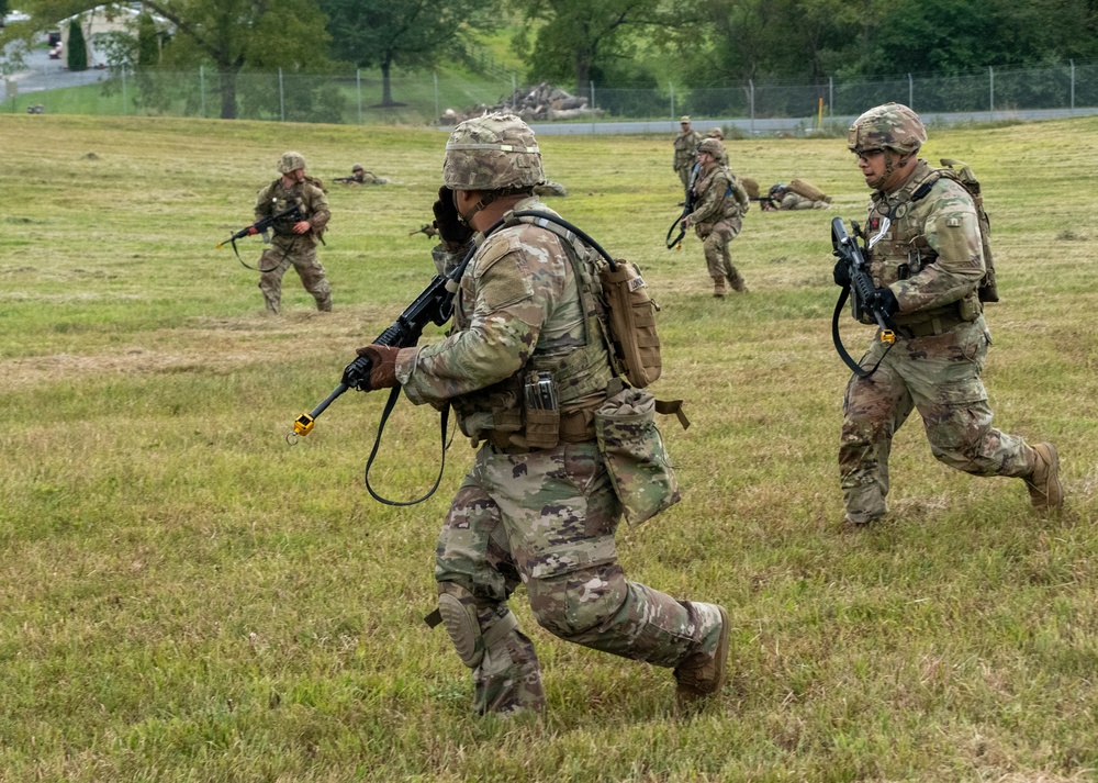 Future Army medics undergo rigorous field training exercise at Fort Indiantown Gap