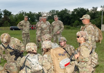 Future Army medics undergo rigorous field training exercise at Fort Indiantown Gap