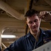 USS Gerald R. Ford (CVN 78) Sailor Conducts Maintenance