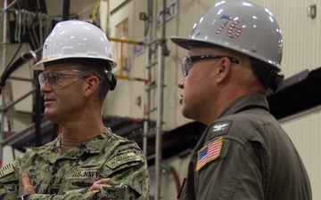 Commander, NAVSUP WSS visits USS Ronald Reagan