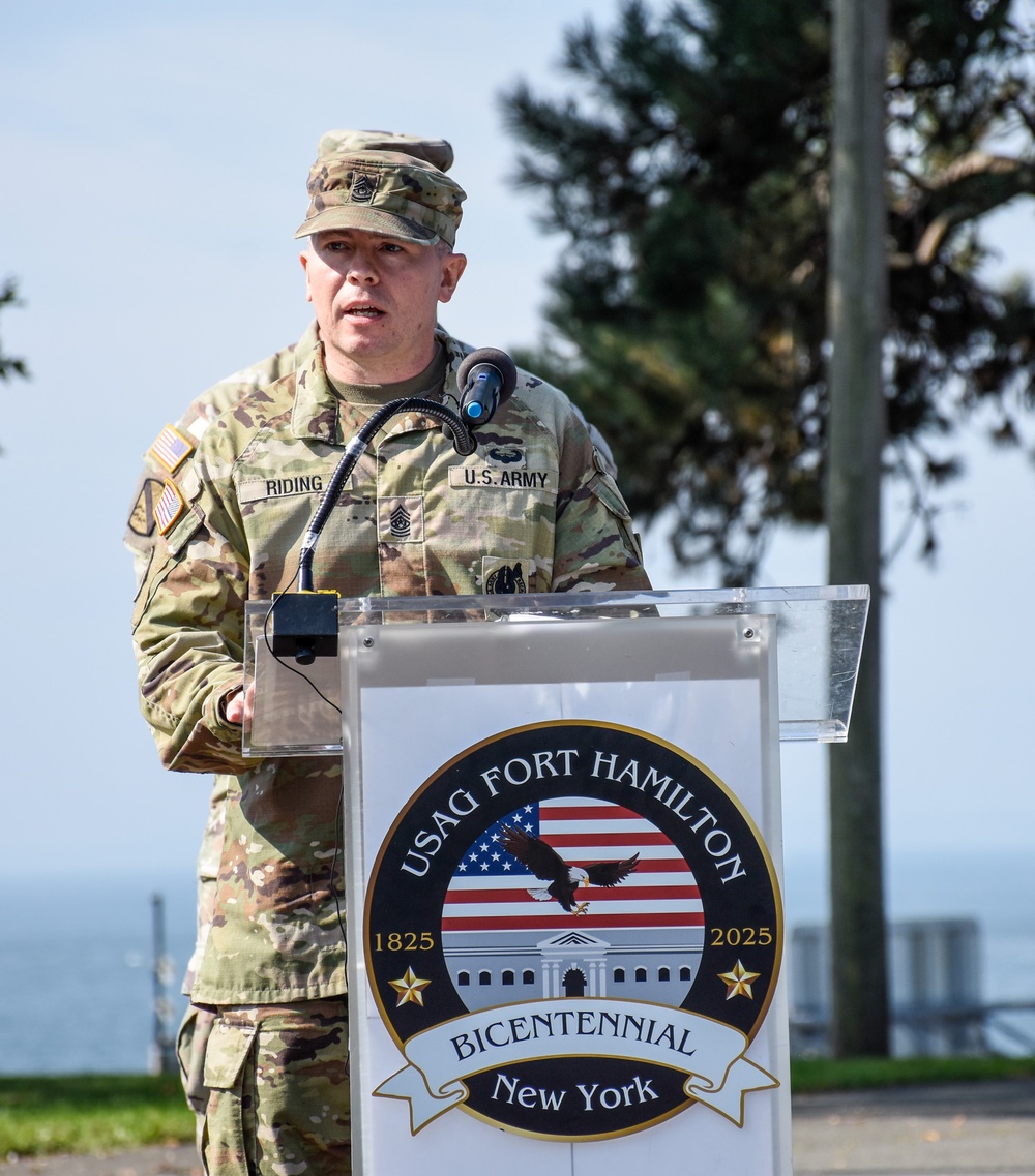 Fort Hamilton Welcomes New Command Sergeant Major