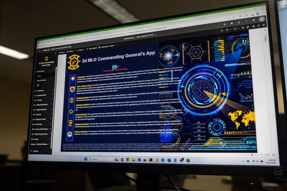 2nd MLG Leads the Way in Command Data Analytics