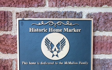 Three Generations of Air Power: McMullen House Dedication