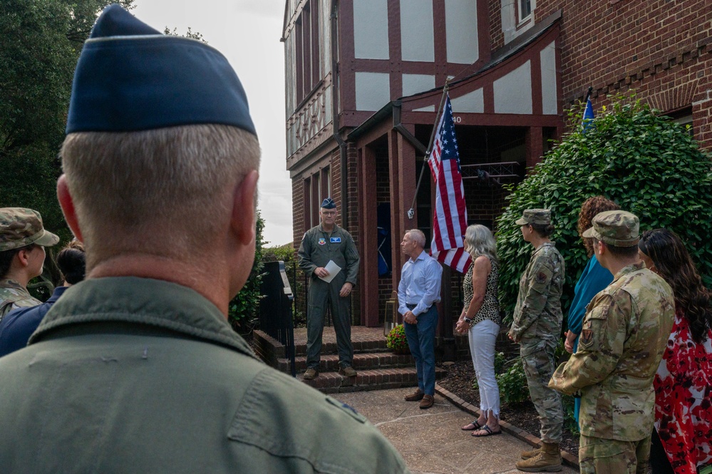 Three Generations of Air Power: McMullen House Dedication