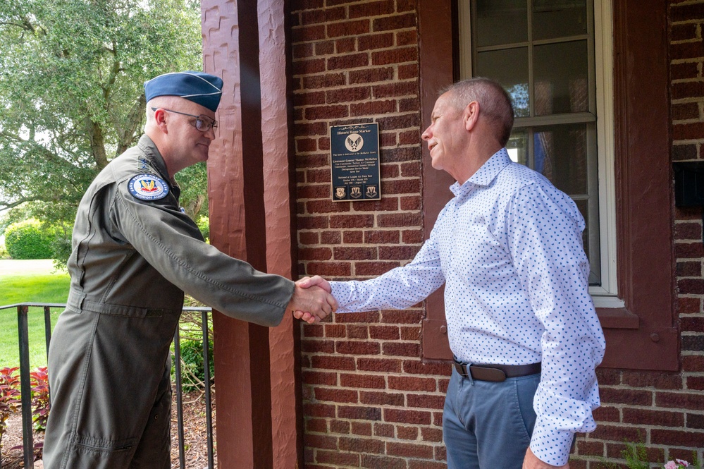 Three Generations of Air Power: McMullen House Dedication