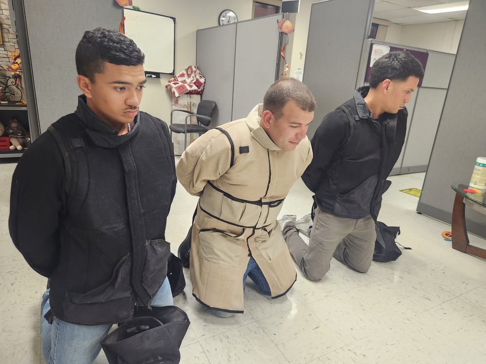 Fort Buchanan promotes vigilance with an active shooter drill in conjunction with the FBI