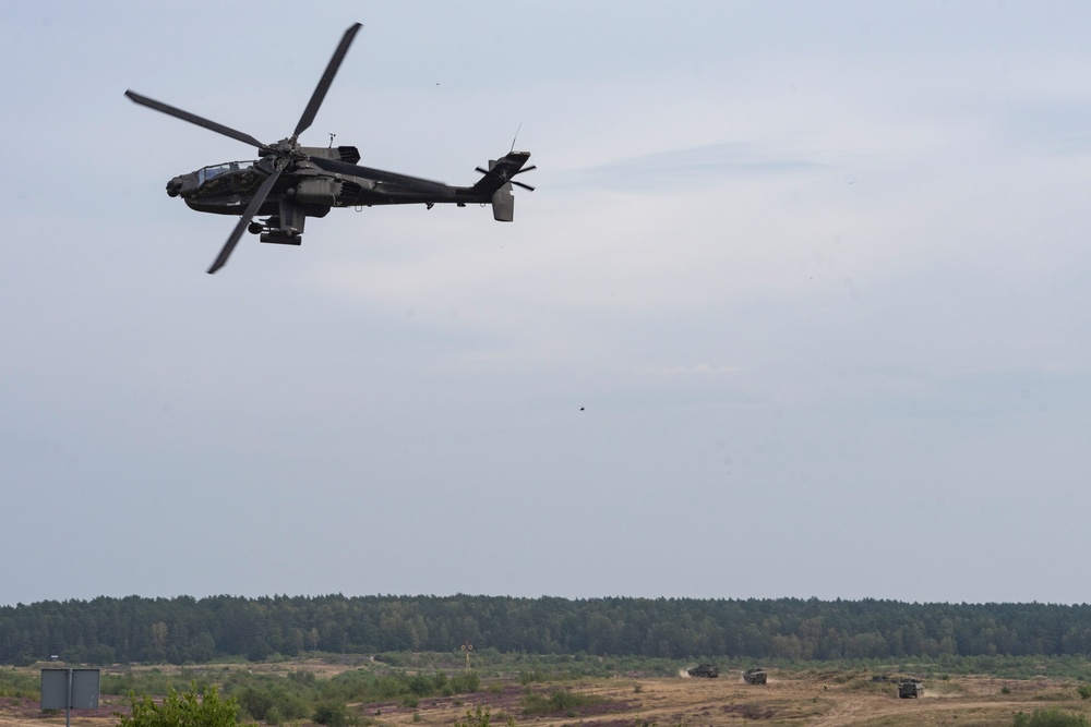 U.S. and Polish Forces Showcase Apache Air and Ground Integration Capabilities in Poland