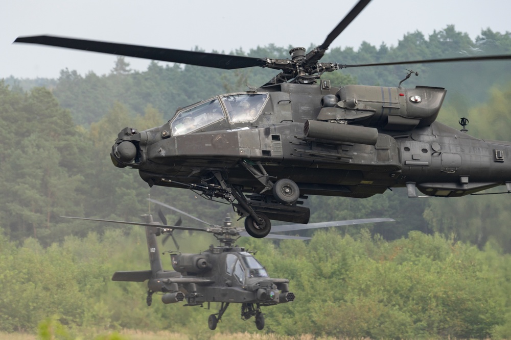 U.S. and Polish Forces Showcase Apache Air and Ground Integration Capabilities in Poland
