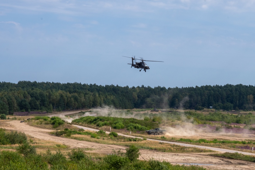 U.S. and Polish Forces Showcase Apache Air and Ground Integration Capabilities in Poland