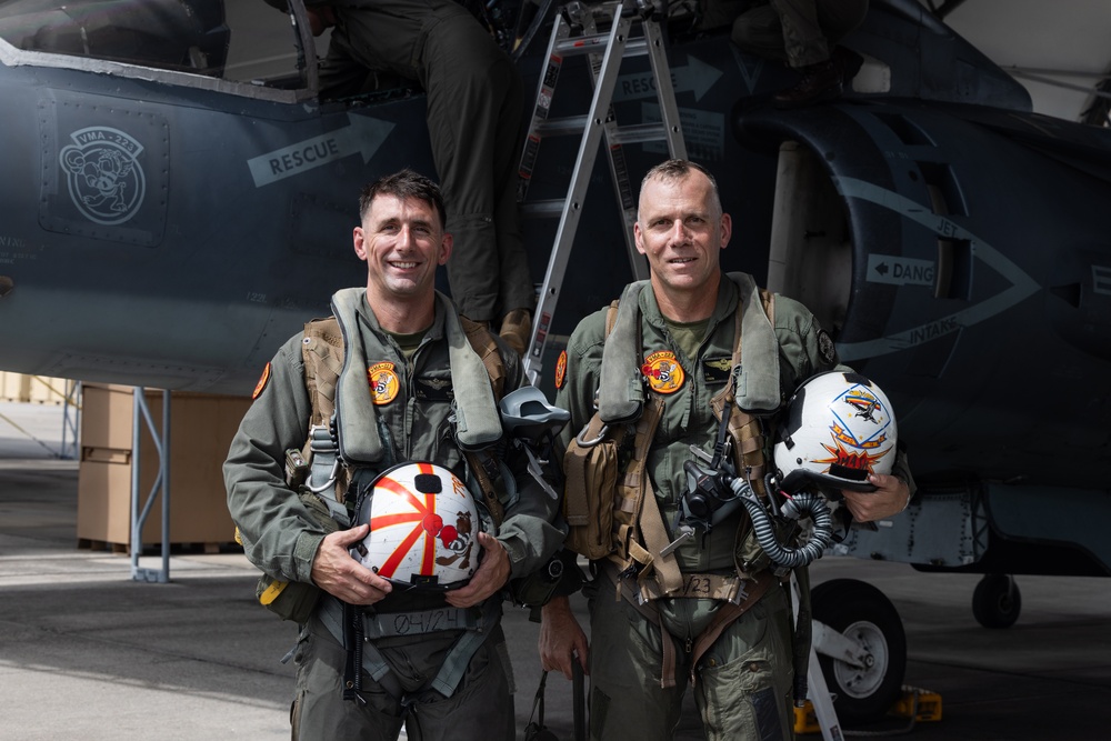 Deputy Commandant of Combat Development and Integration visits VMA-223