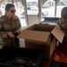 US Army Soldiers Distribute food
