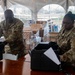 US Army Soldiers Distribute food