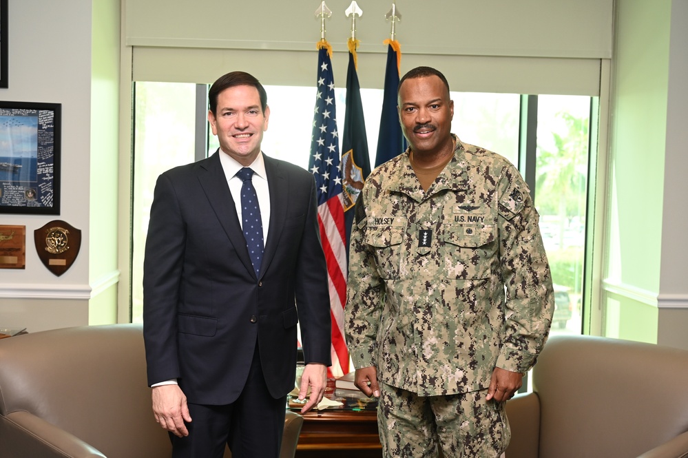 Secretary Rubio visits SOUTHCOM, Aug. 29, 2025