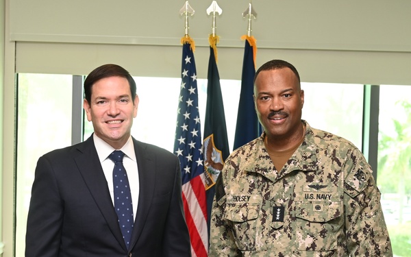 Secretary Rubio visits SOUTHCOM, Aug. 29, 2025