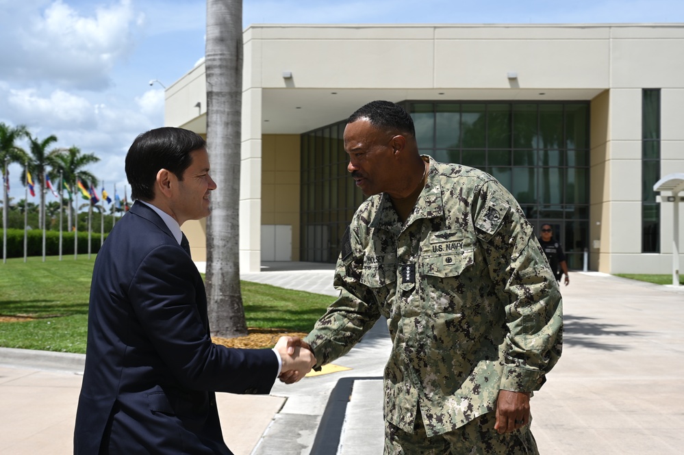 Secretary Rubio visits SOUTHCOM, Aug. 29, 2025
