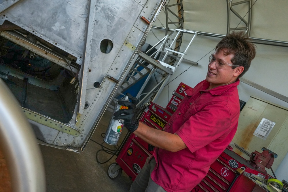 Robins 78th Air Base Wing Museum maintainers preserve ‘the Spirit of Flight’ through restoration