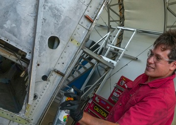 Robins 78th Air Base Wing Museum maintainers preserve ‘the Spirit of Flight’ through restoration