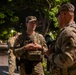 DCNG Commanding General Meets with Soldiers Supporting the D.C. Safe and Beautiful Task Force