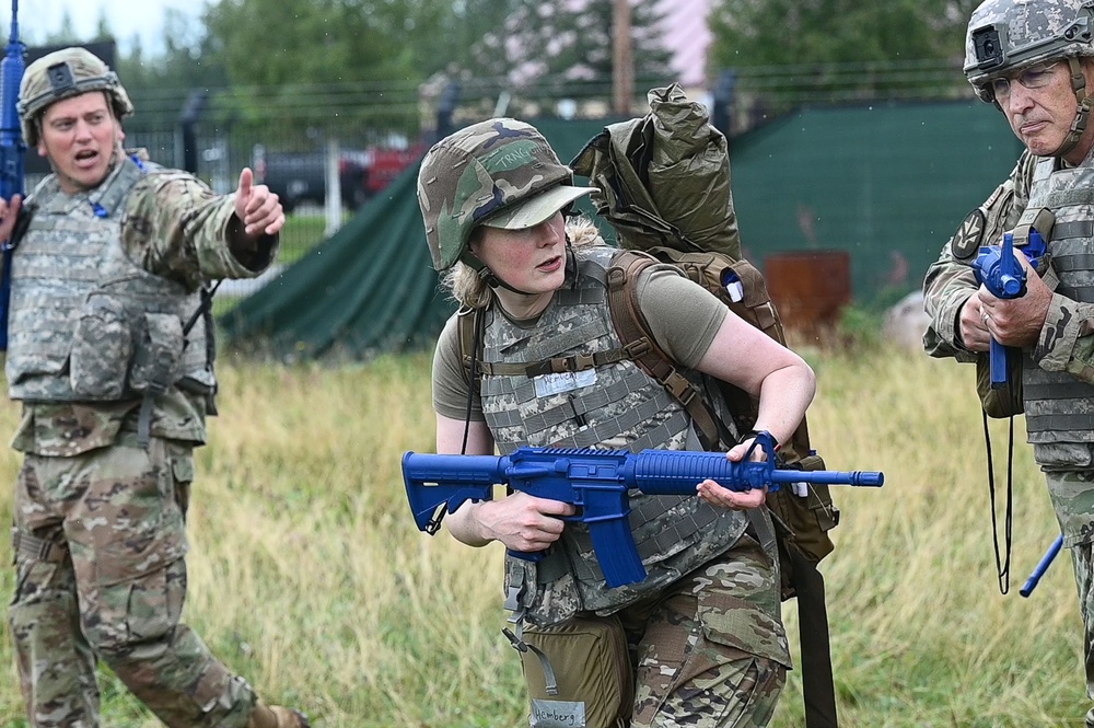 Under Fire and Under Pressure 168th Medics Train for Real-World Combat Casualty Care