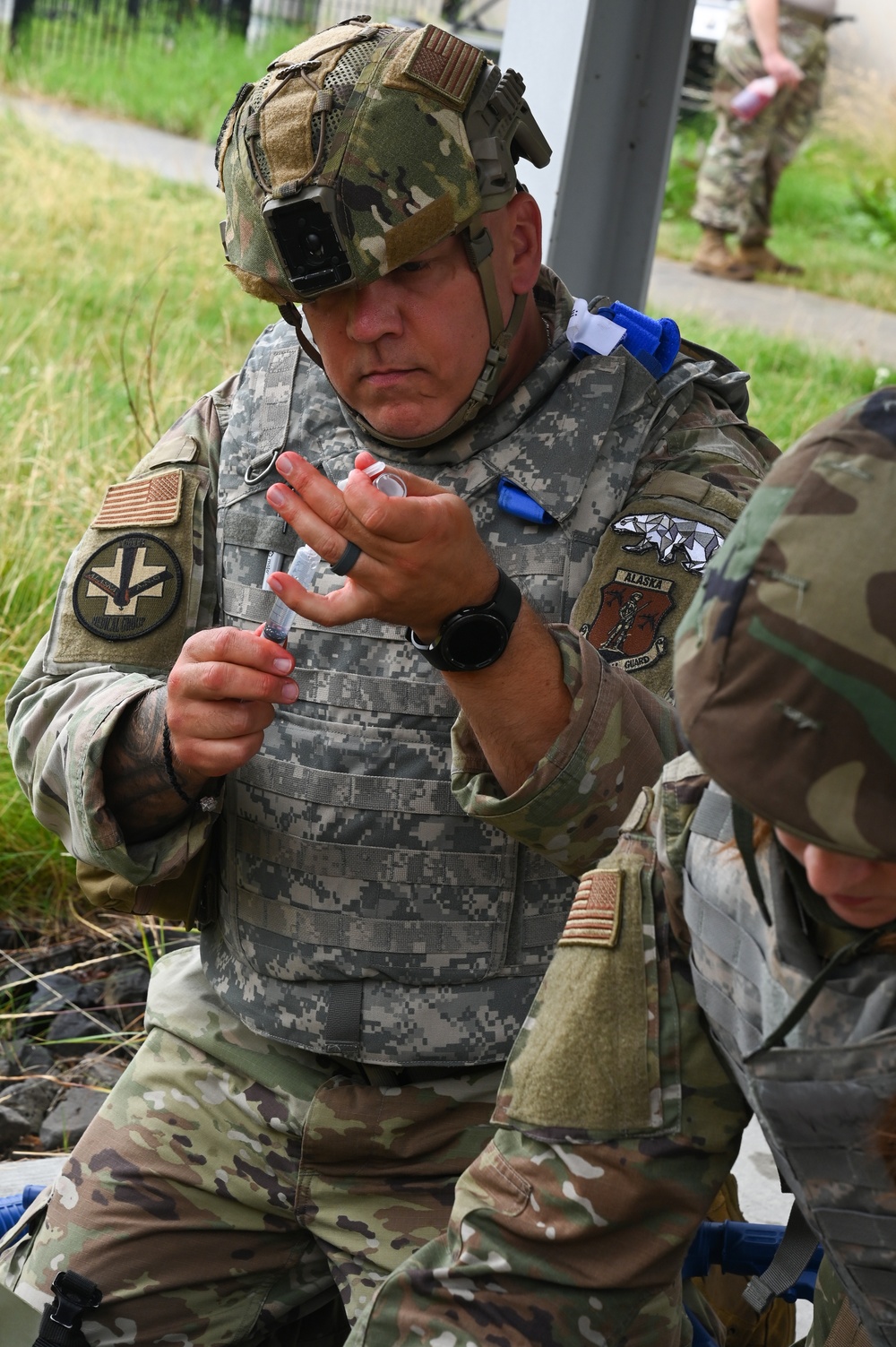 Under Fire and Under Pressure 168th Medics Train for Real-World Combat Casualty Care