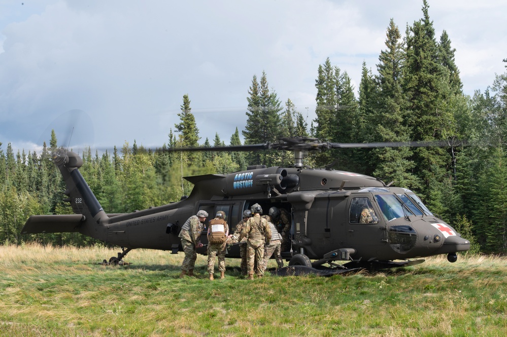 Under Fire and Under Pressure 168th Medics Train for Real-World Combat Casualty Care