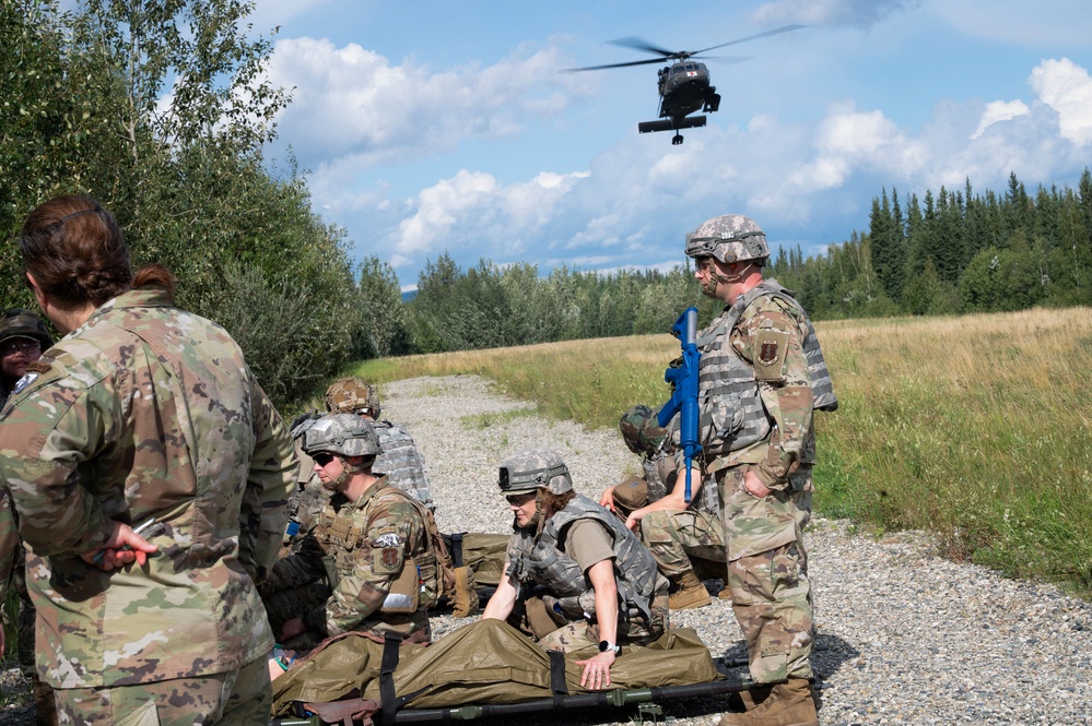 Under Fire and Under Pressure 168th Medics Train for Real-World Combat Casualty Care