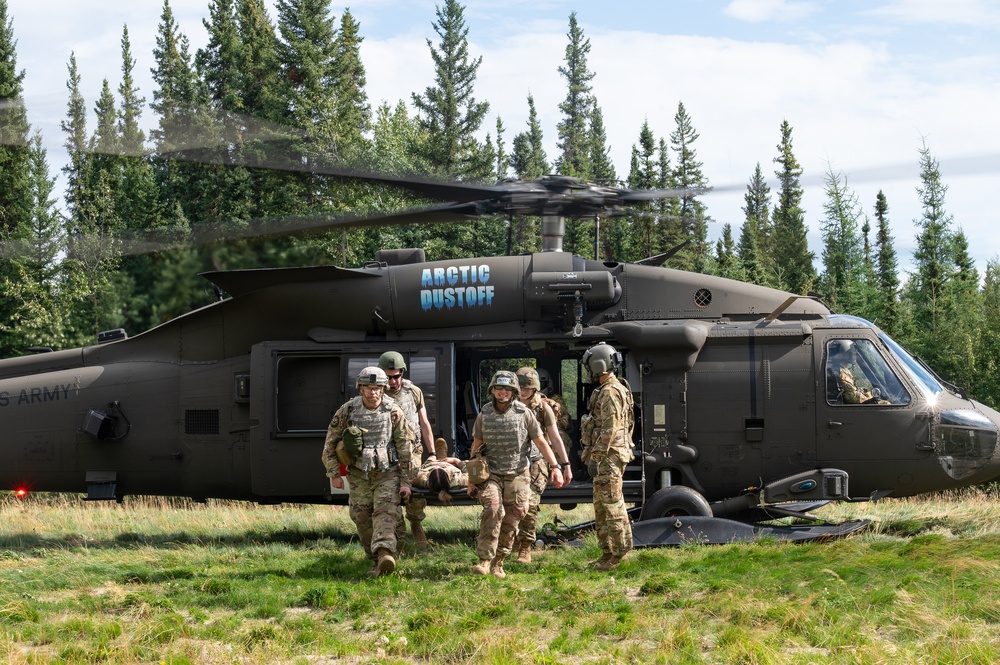 Under Fire and Under Pressure 168th Medics Train for Real-World Combat Casualty Care