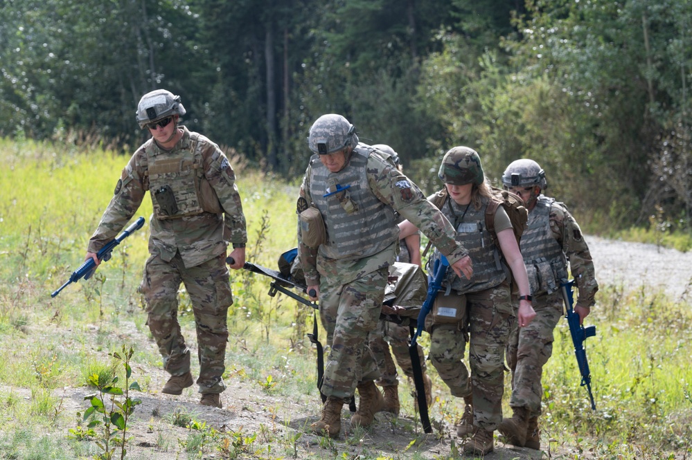Under Fire and Under Pressure 168th Medics Train for Real-World Combat Casualty Care