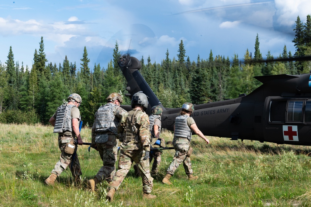 Under Fire and Under Pressure 168th Medics Train for Real-World Combat Casualty Care