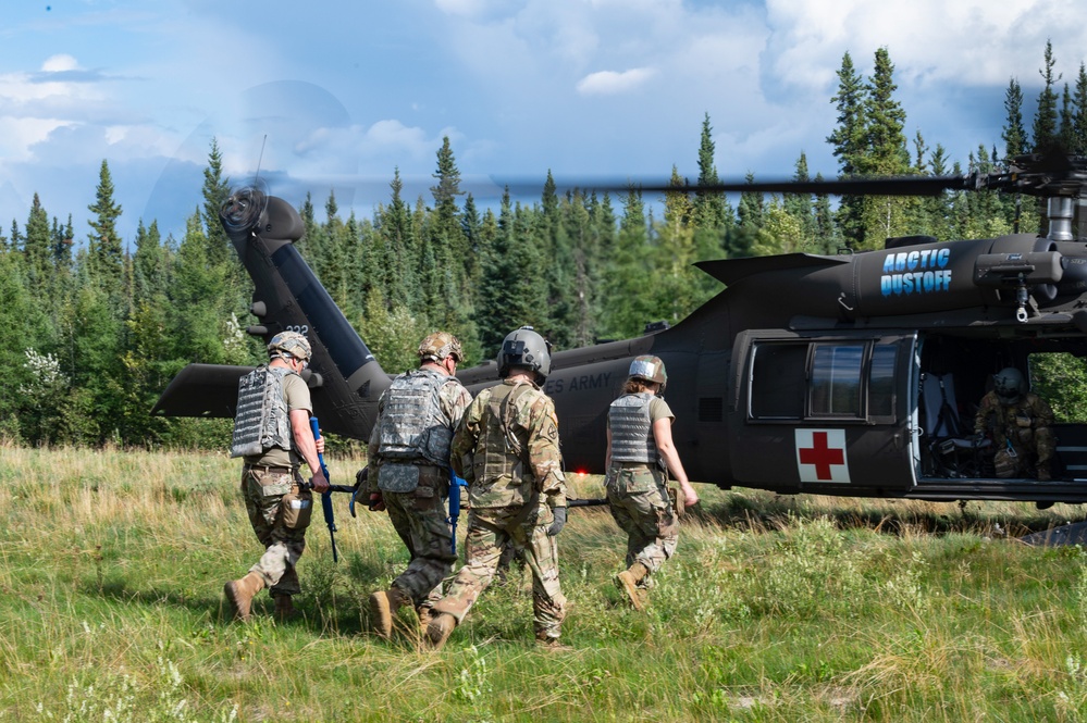 Under Fire and Under Pressure 168th Medics Train for Real-World Combat Casualty Care