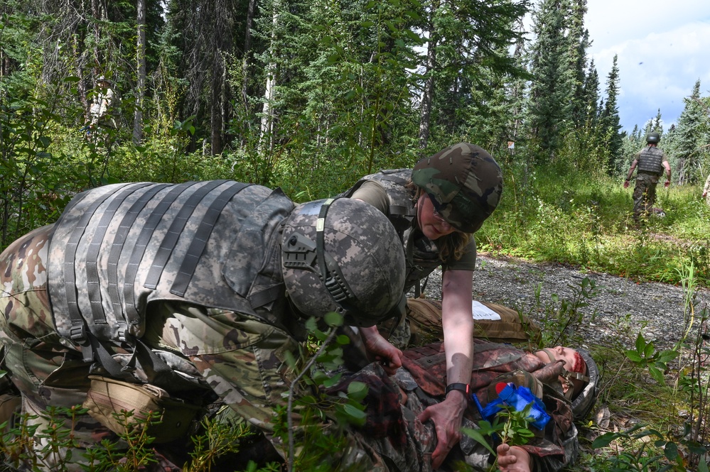 Under Fire and Under Pressure 168th Medics Train for Real-World Combat Casualty Care