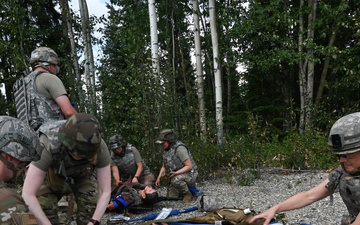 Under Fire and Under Pressure 168th Medics Train for Real-World Combat Casualty Care