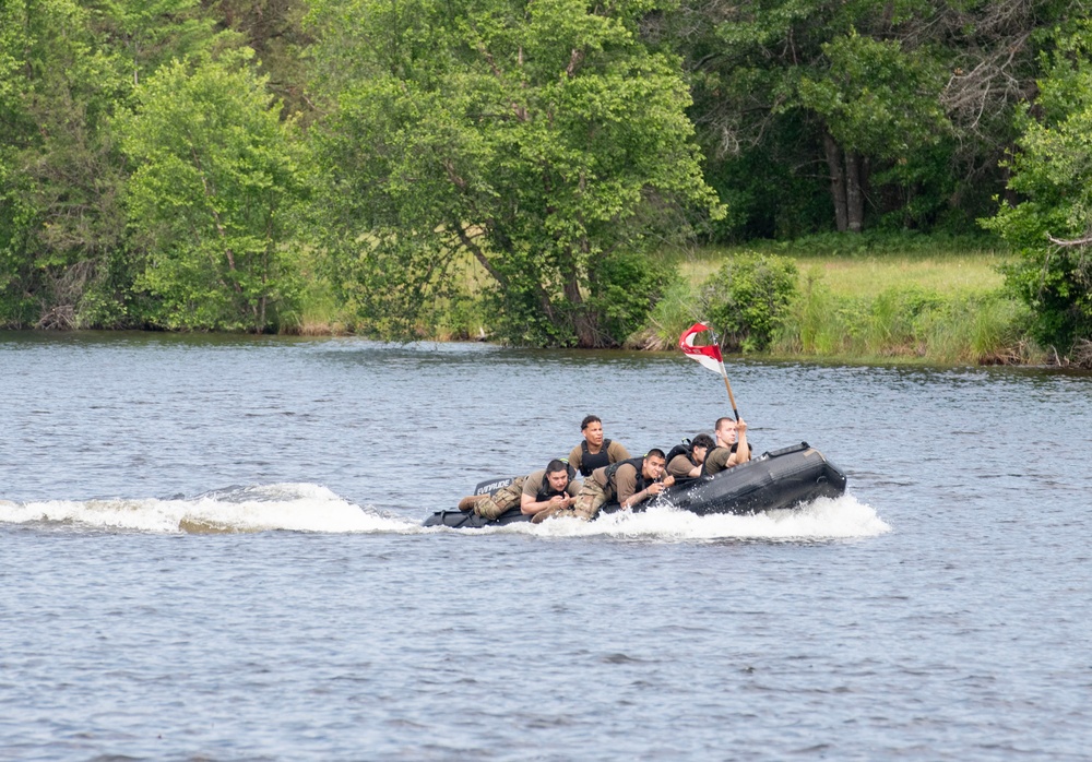 Zodiac Training at Fort McCoy