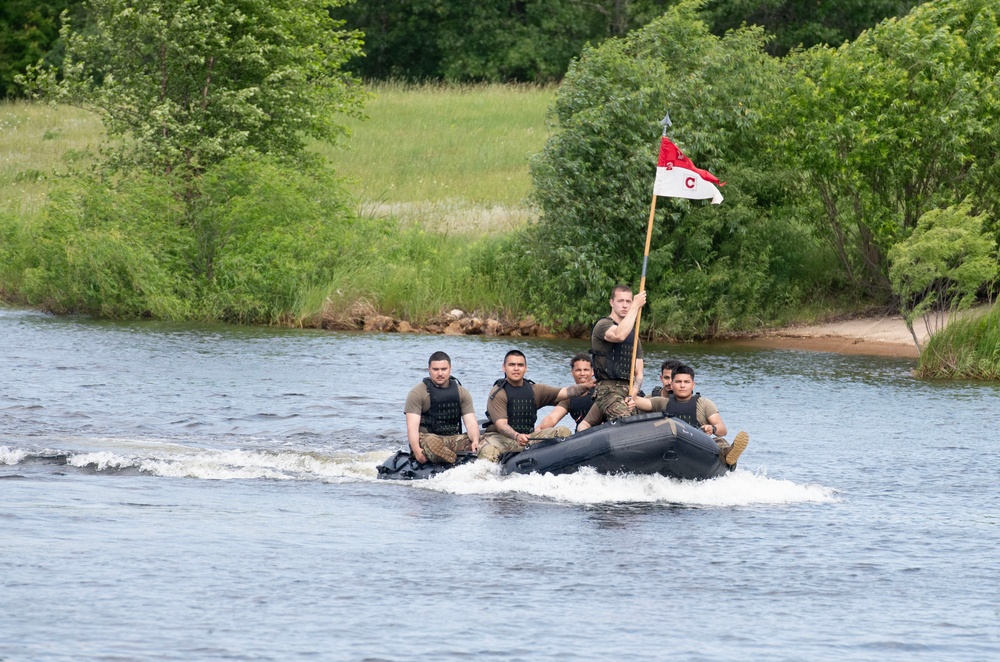 Zodiac Training at Fort McCoy