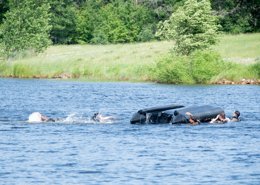 Zodiac Training at Fort McCoy