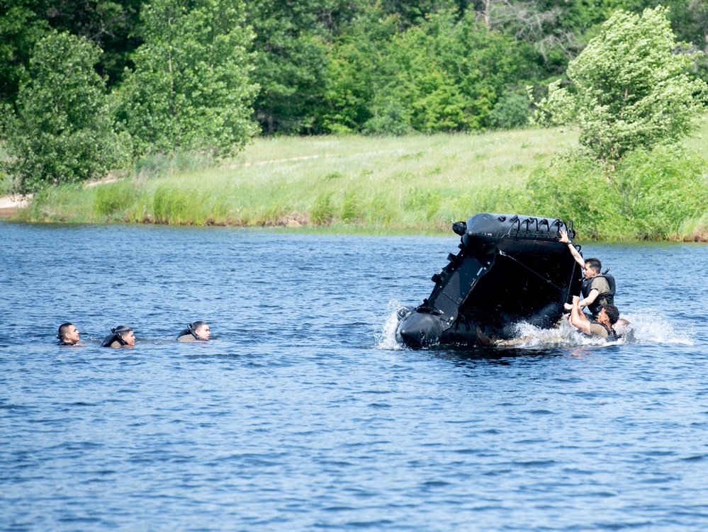 Zodiac Training at Fort McCoy