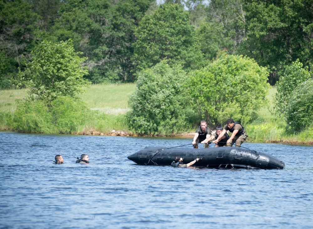 Zodiac Training at Fort McCoy