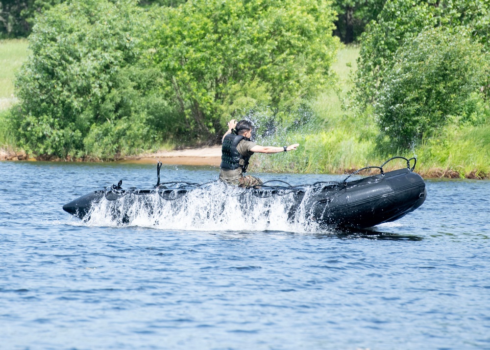 Zodiac Training at Fort McCoy