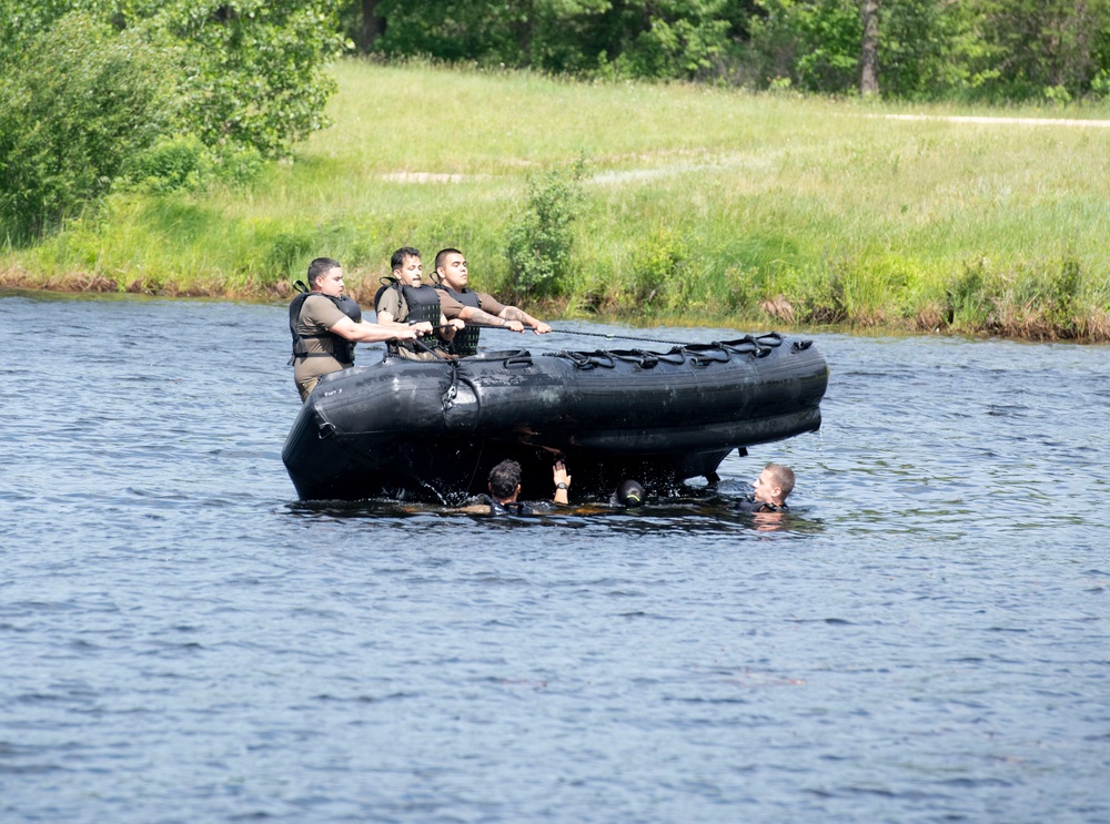 Zodiac Training at Fort McCoy