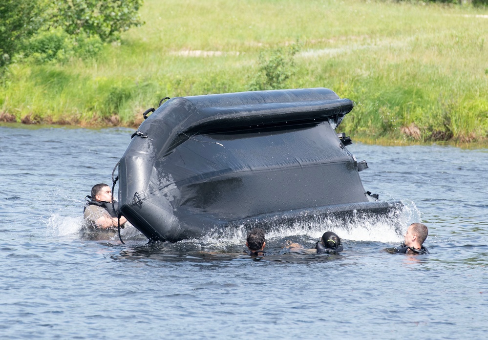 Zodiac Training at Fort McCoy