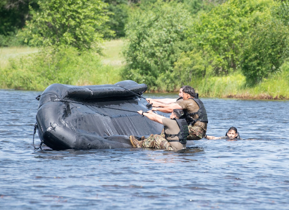 Zodiac Training at Fort McCoy