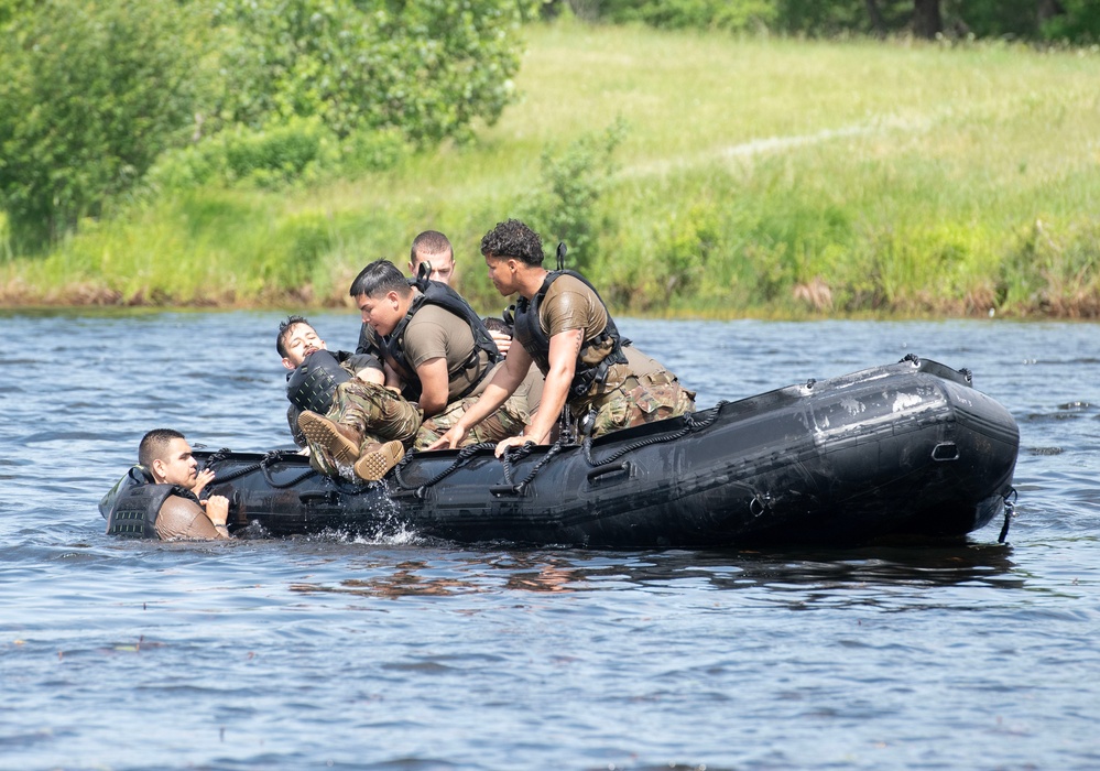 Zodiac Training at Fort McCoy