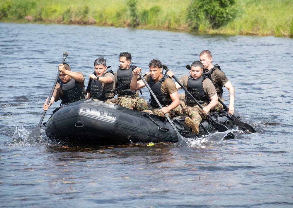 Zodiac Training at Fort McCoy